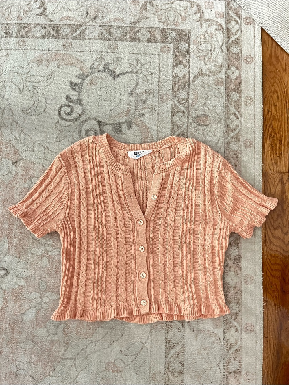 Orange Sweater Top